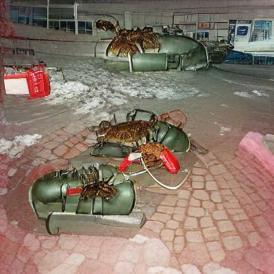 Lobster with Ushanka and Rifle: Russian Mafia