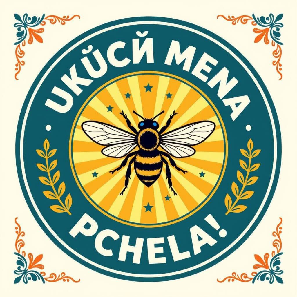 A Bee Sting Image Generated by AI