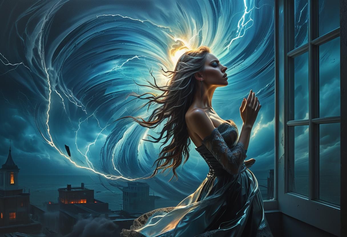 Retrofuturistic Tornado: Woman and the Apocalyptic Storm