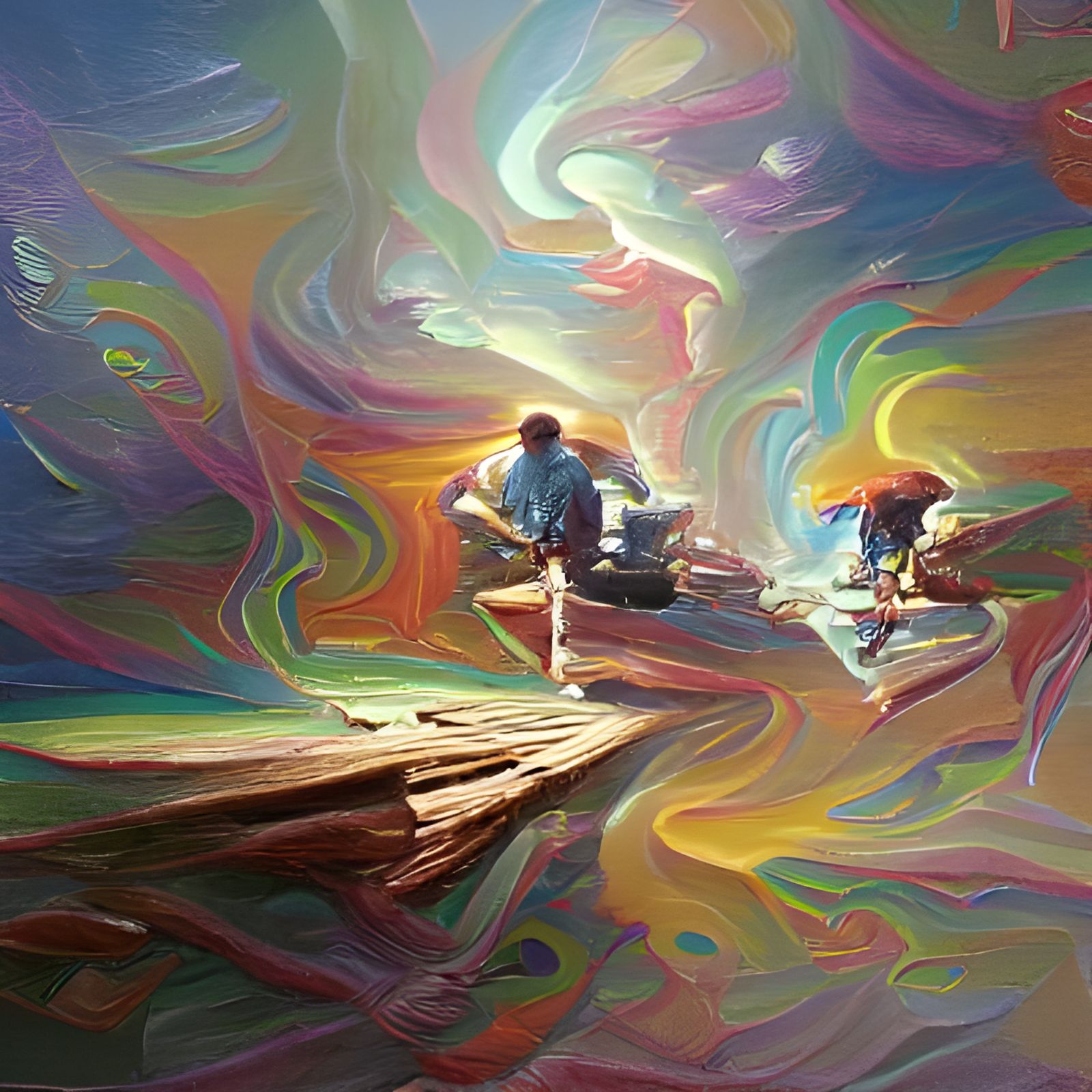 LSD as Oil Painting by James Gurney