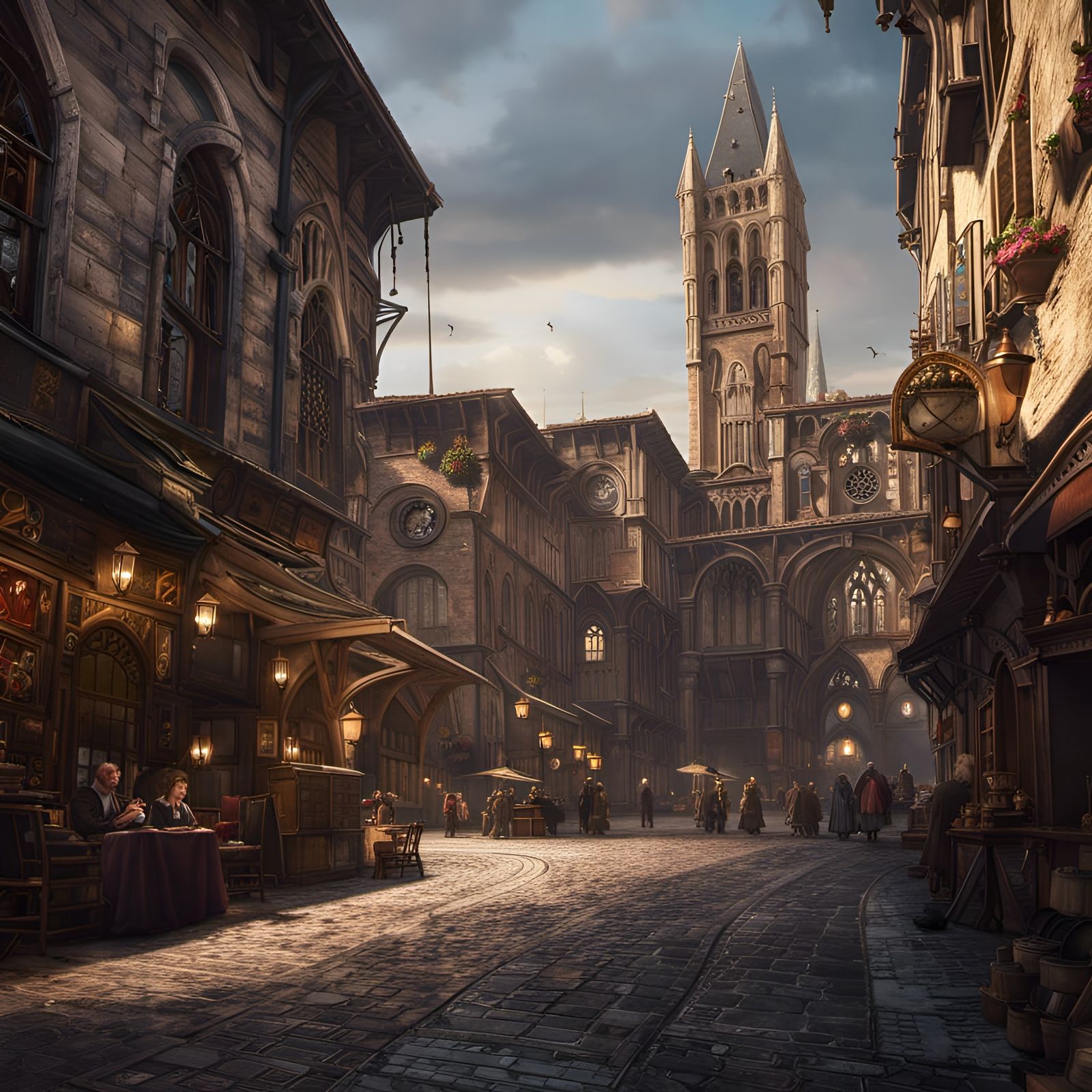 Harry Potter's Firenze: Hyperdetailed Dark Fantasy Art