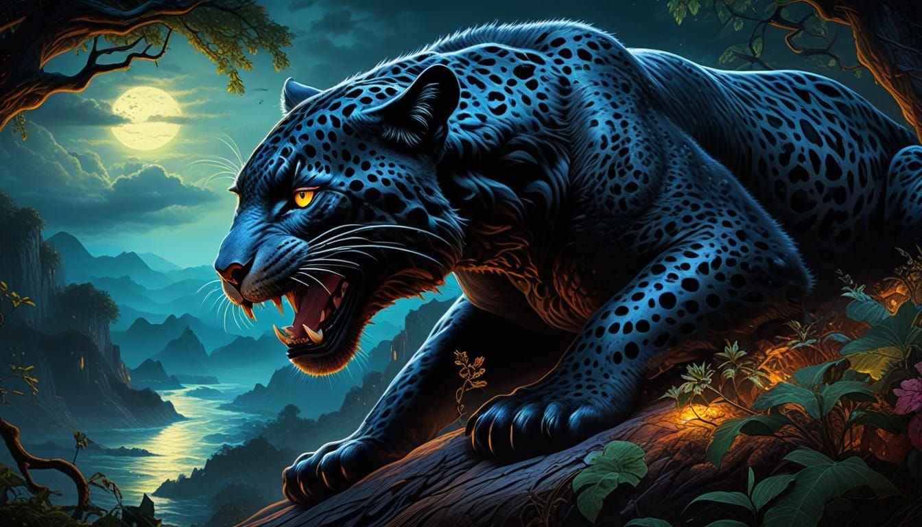 blue wampire-jaguar