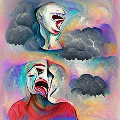 Abstract Depiction of a Bipolar Concept