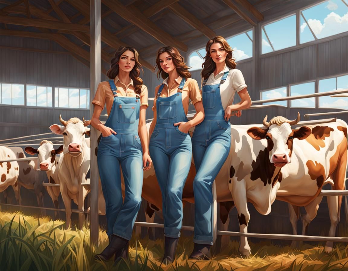 The milkmaid sisters