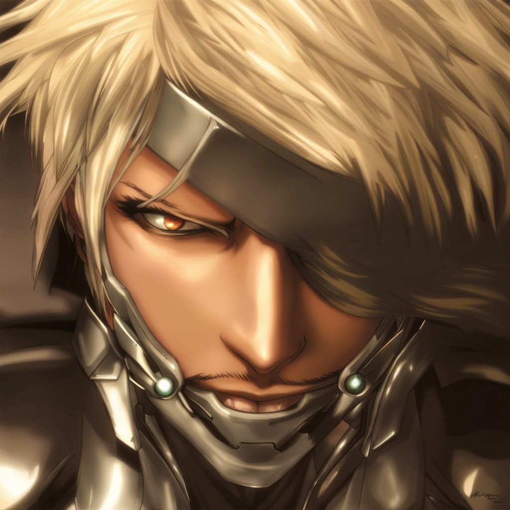 Raiden Metal Gear Rising: Anime Style