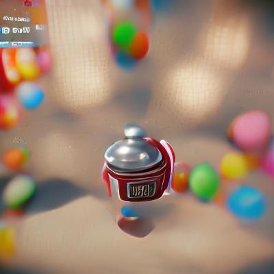 Gumball Machine in 8K Unreal Engine