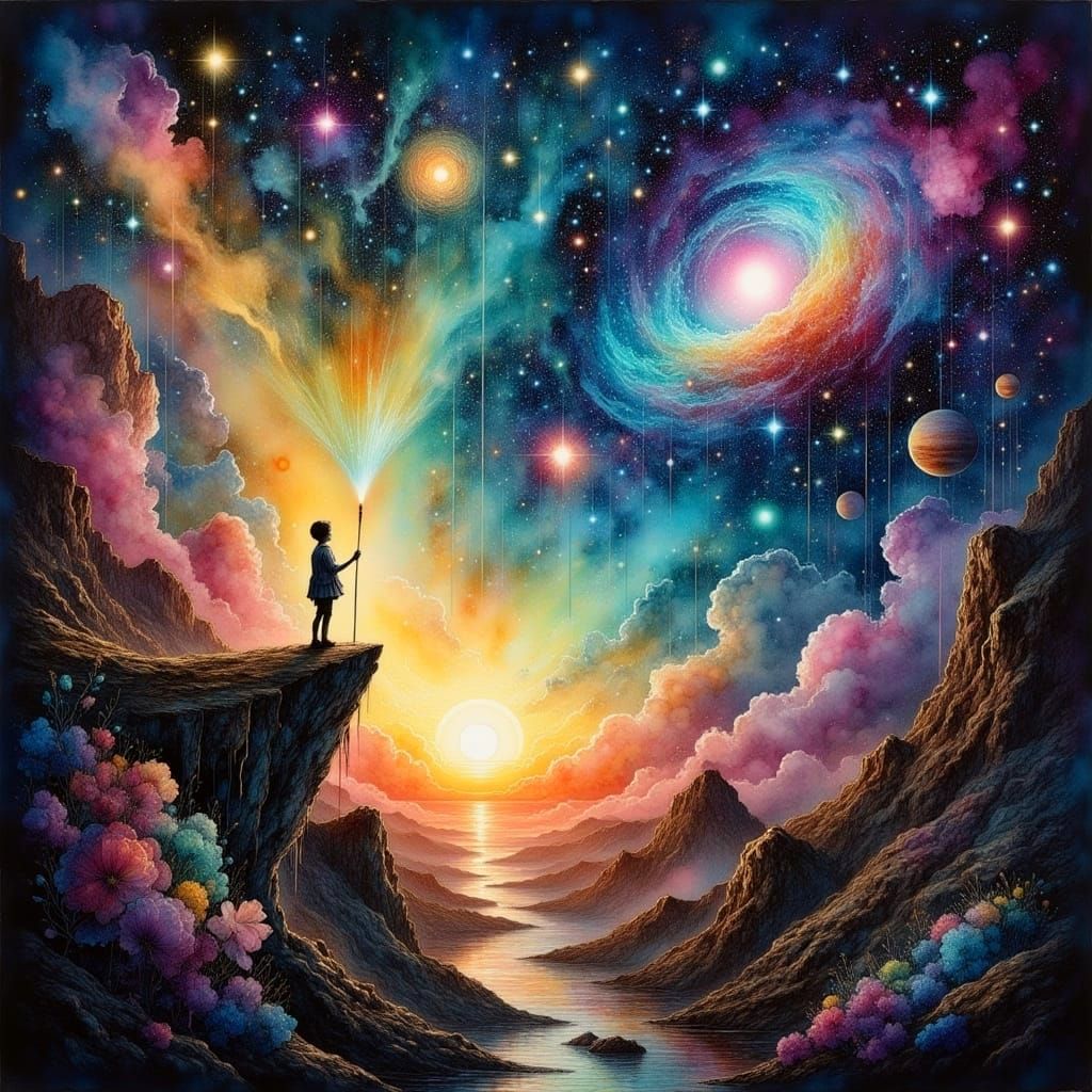 Soul Seeking Connection in Vast Cosmic Ocean