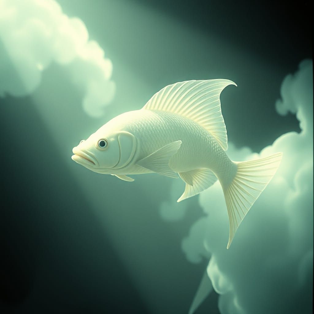 Mystical Pisces in Cinematic Dreamscapes