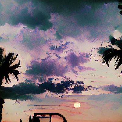 Golden Summer Landscape in Dreamy Sunlight