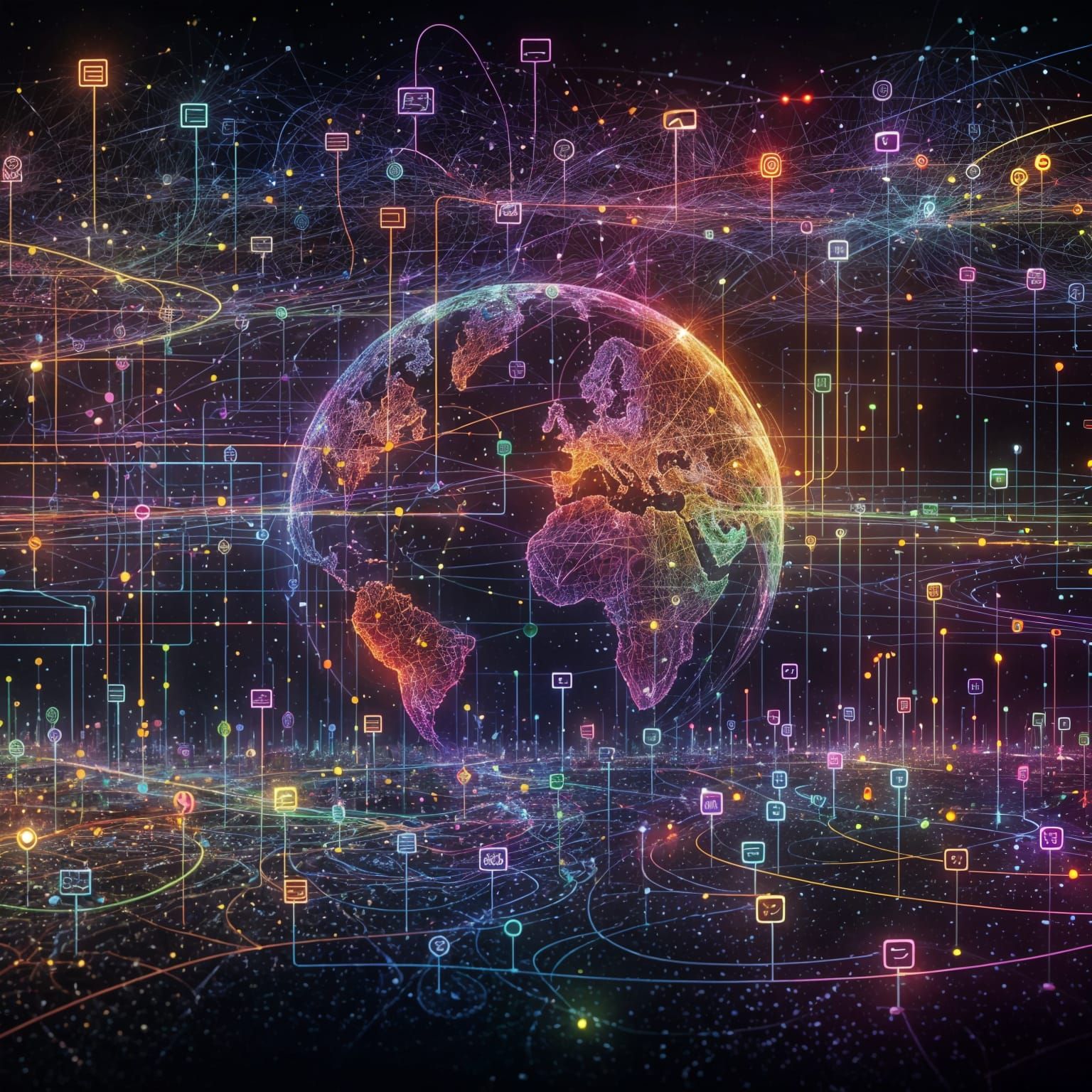 Abstract Internet Representation: Data Streams and Global Co...