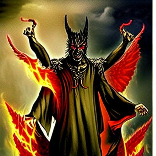 Lucifer, King of Hell: A Dante's Inferno Vision