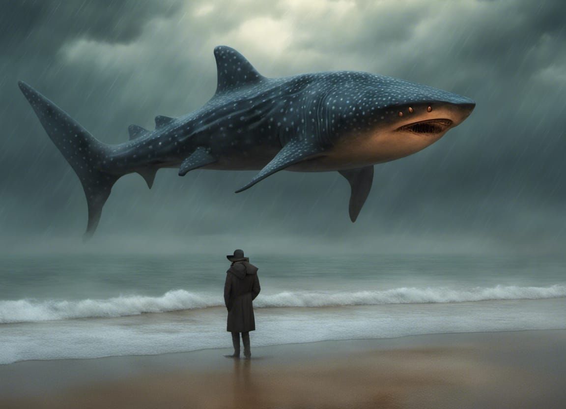 Walking on the beach