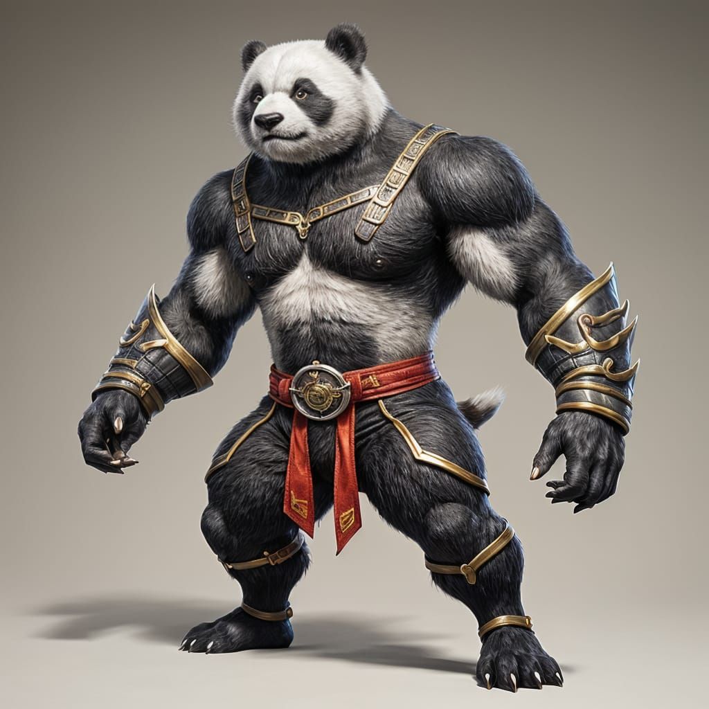 Panda fighter