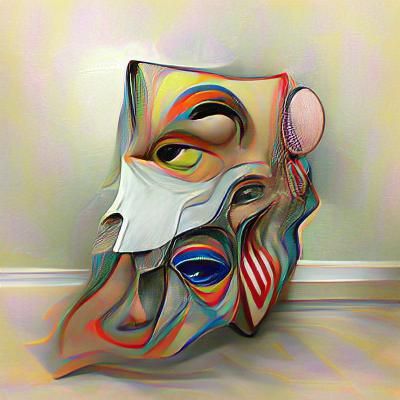 Surreal Mask Embodies Cognitive Dissonance