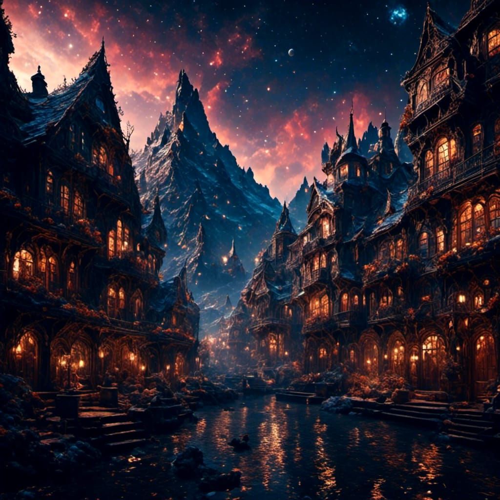 Nightlife of the village