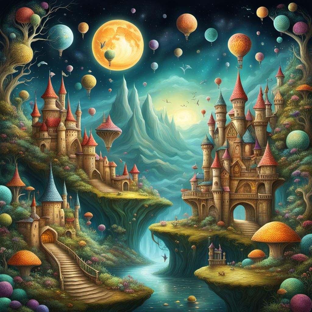 Mystical Lost Worlds of Whimsy and Laughter