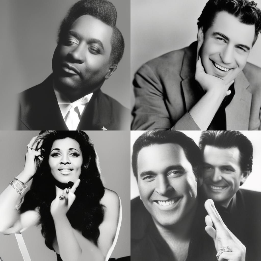 AI Image of a Great American Singer