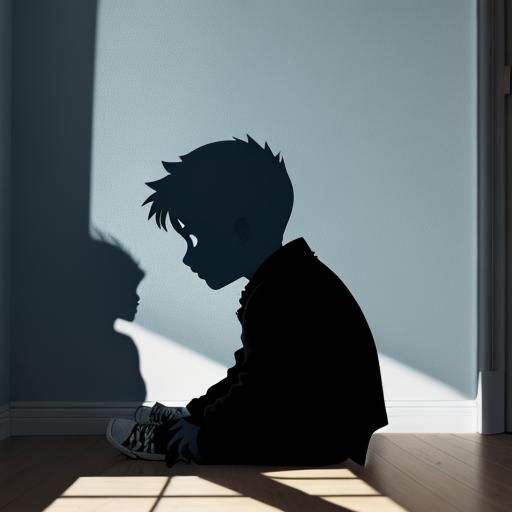 Shadow Monster in Hallway