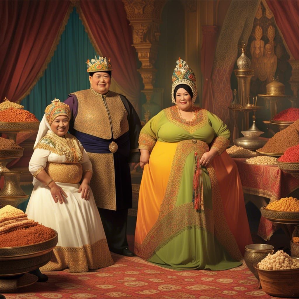 A Feasting Contest of Princess and Prince