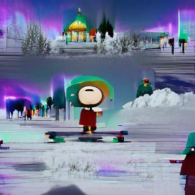 South Park Inspired Character Animation