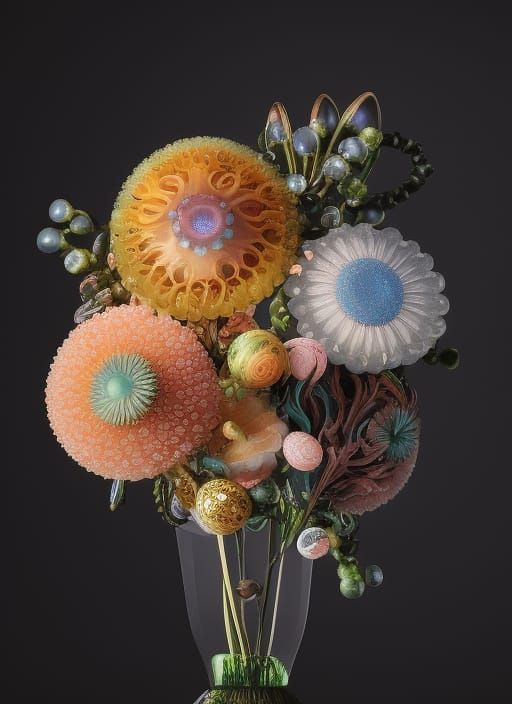 Jello Flower Bouquet II