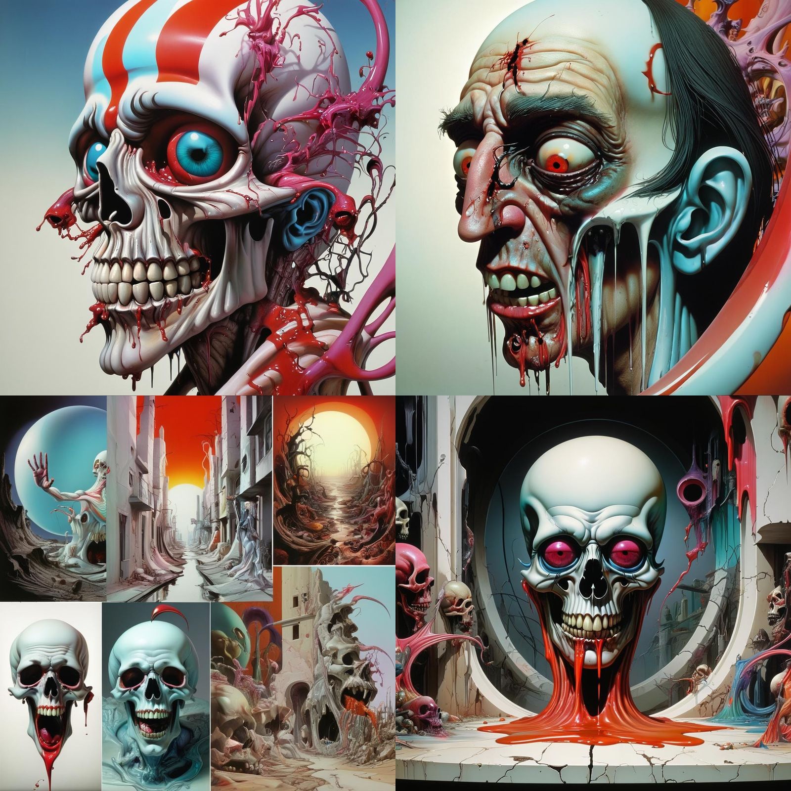 Apocalyptic Surreal Art Inspired by Escher