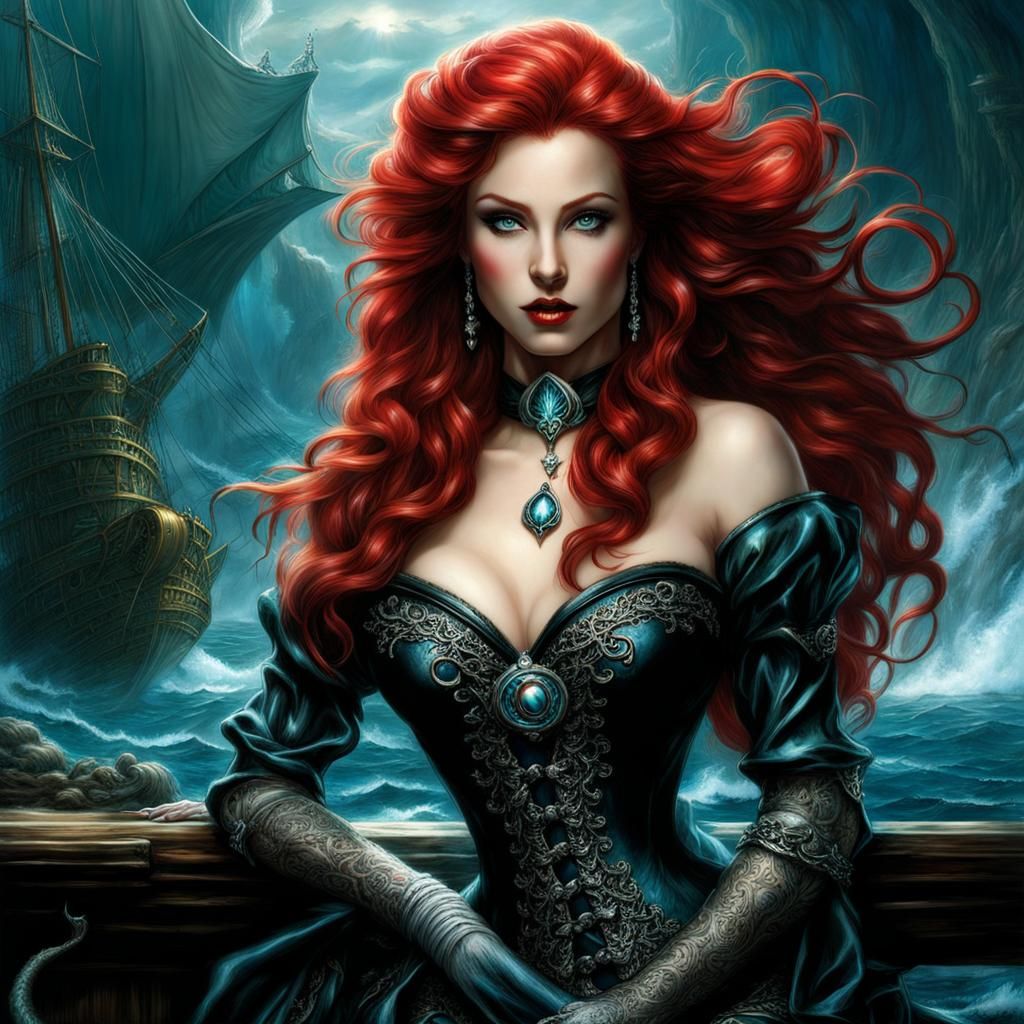 Red Head Pirate Queen
