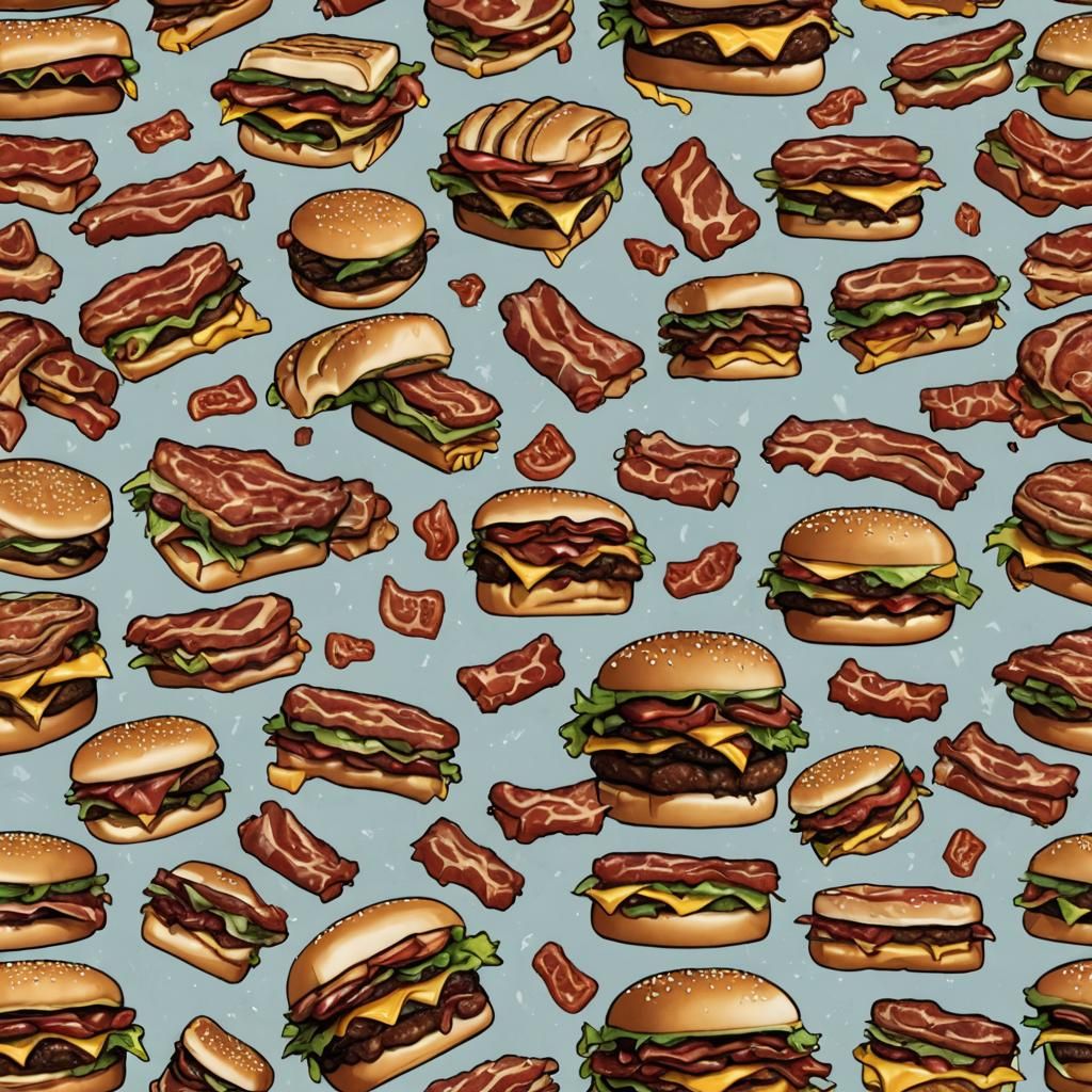 Baconator AI Image