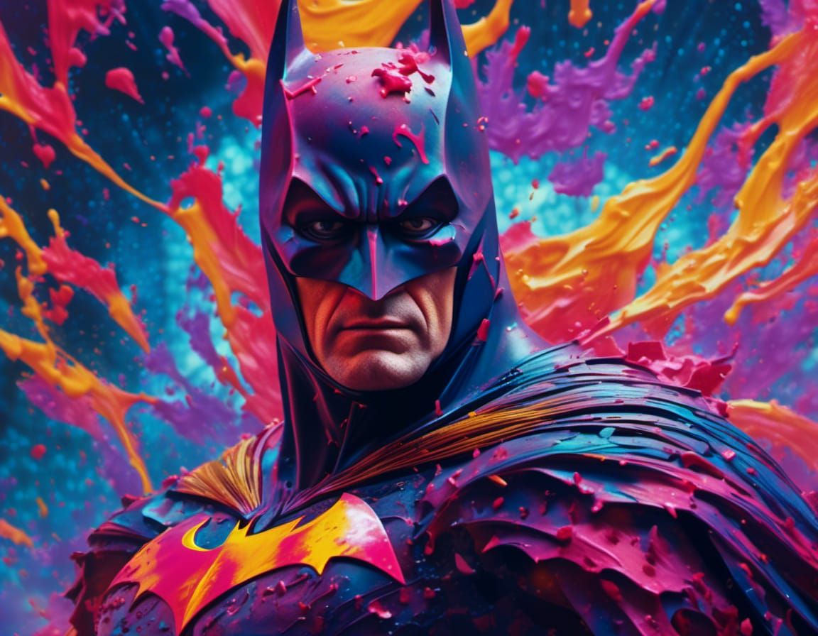 Jim Carrey as Batman Hyperreal Movie Poster