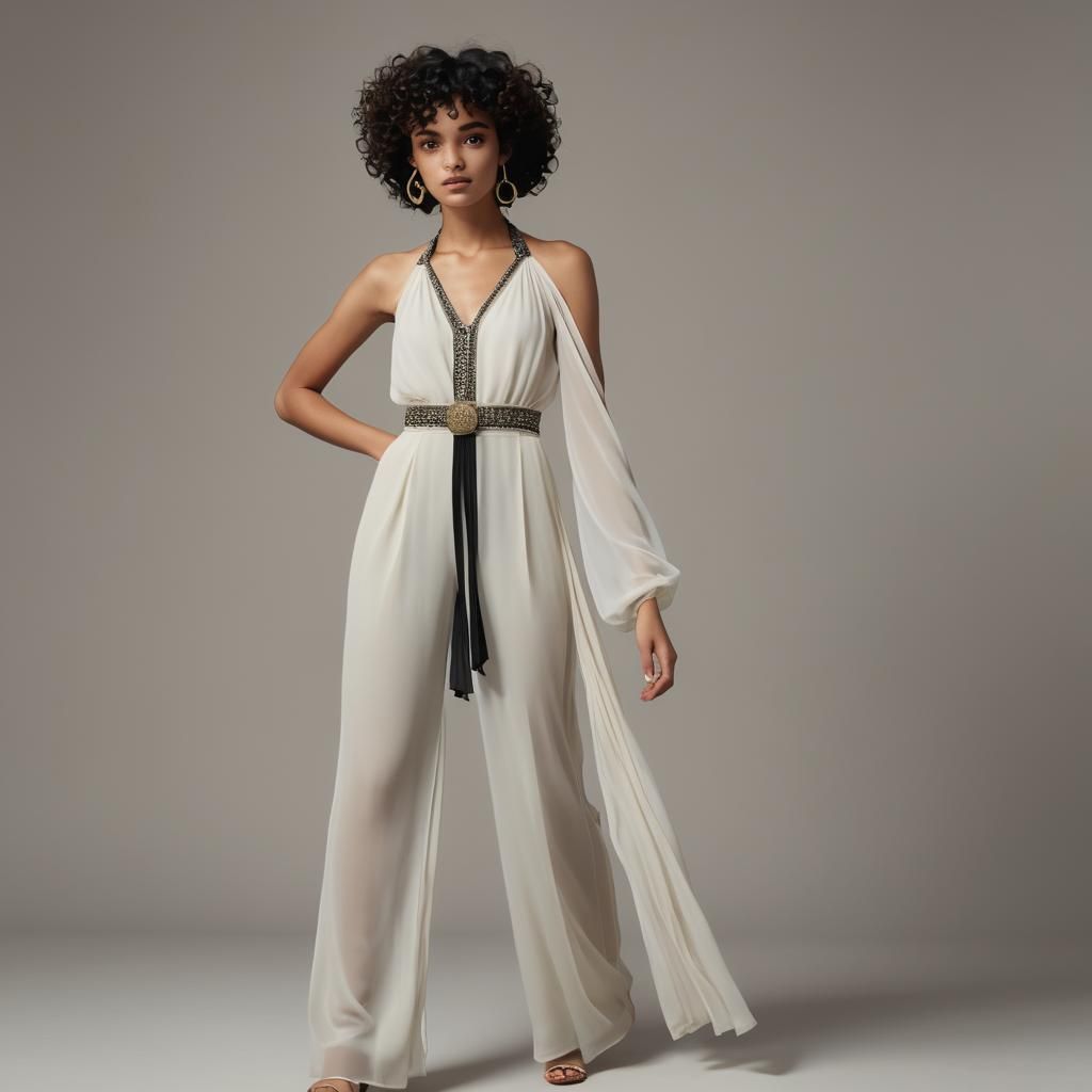 Grecian Style Model with Gothic Accents