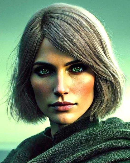 Sith Lady Radiates Dark Power in a Haunting, Cyberpunk Lands...