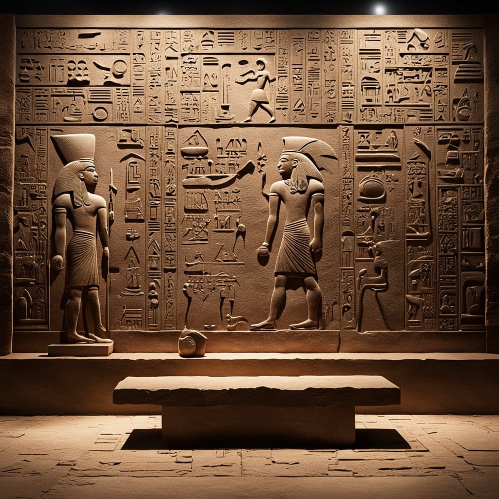 Hieroglyphs Come to Life in Museum Exhibit