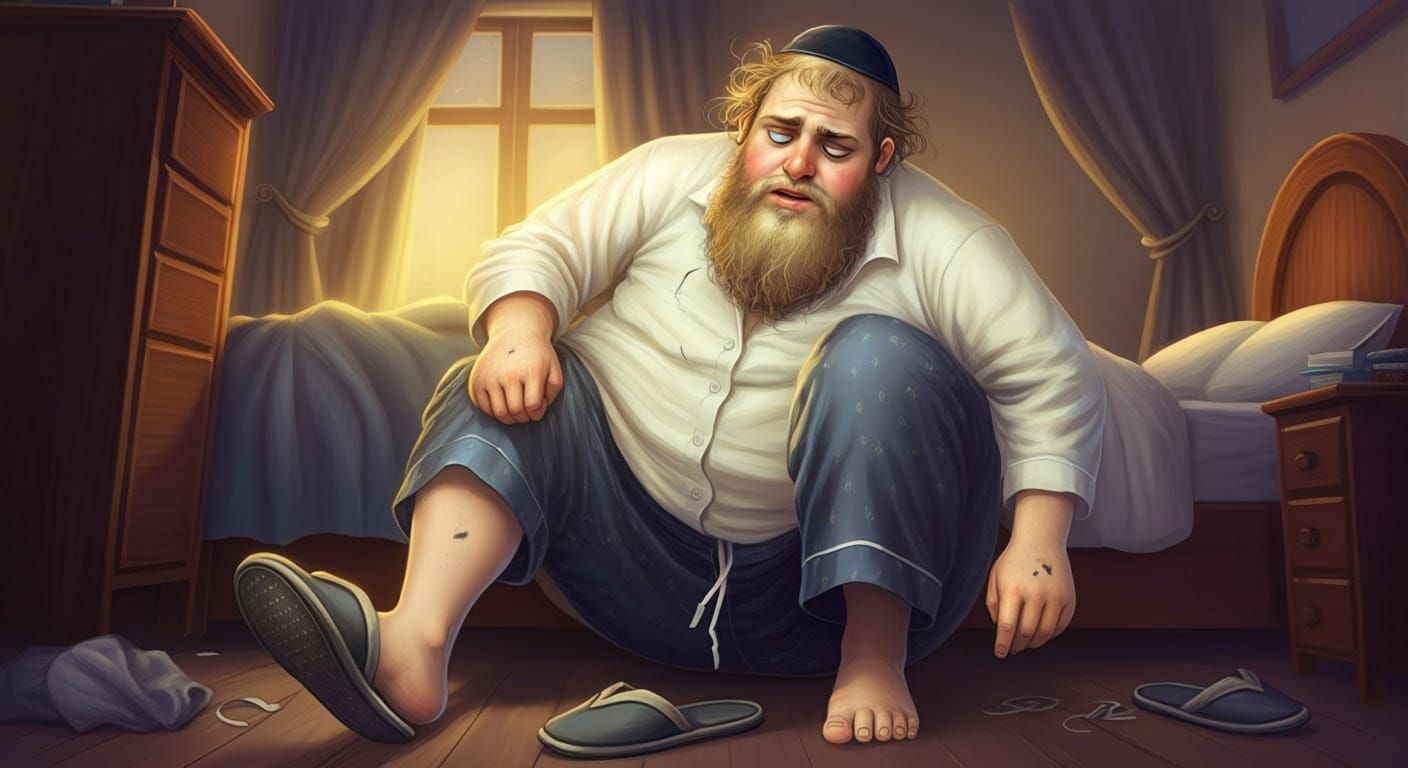 Sleepy Hasidic Morning
