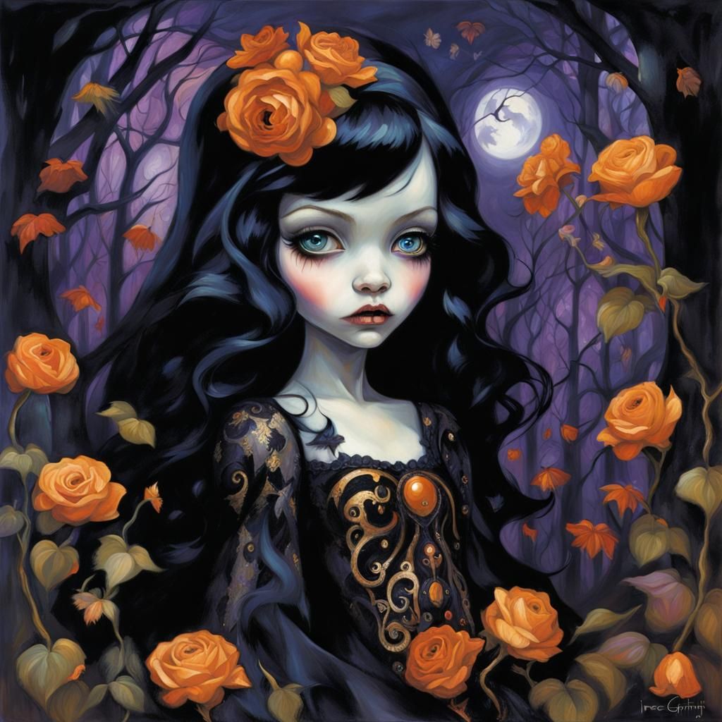 Grimdark Portrait in a Classical Style