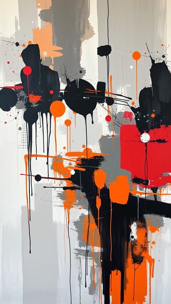 Dynamic Abstract Painting with Layered Shapes