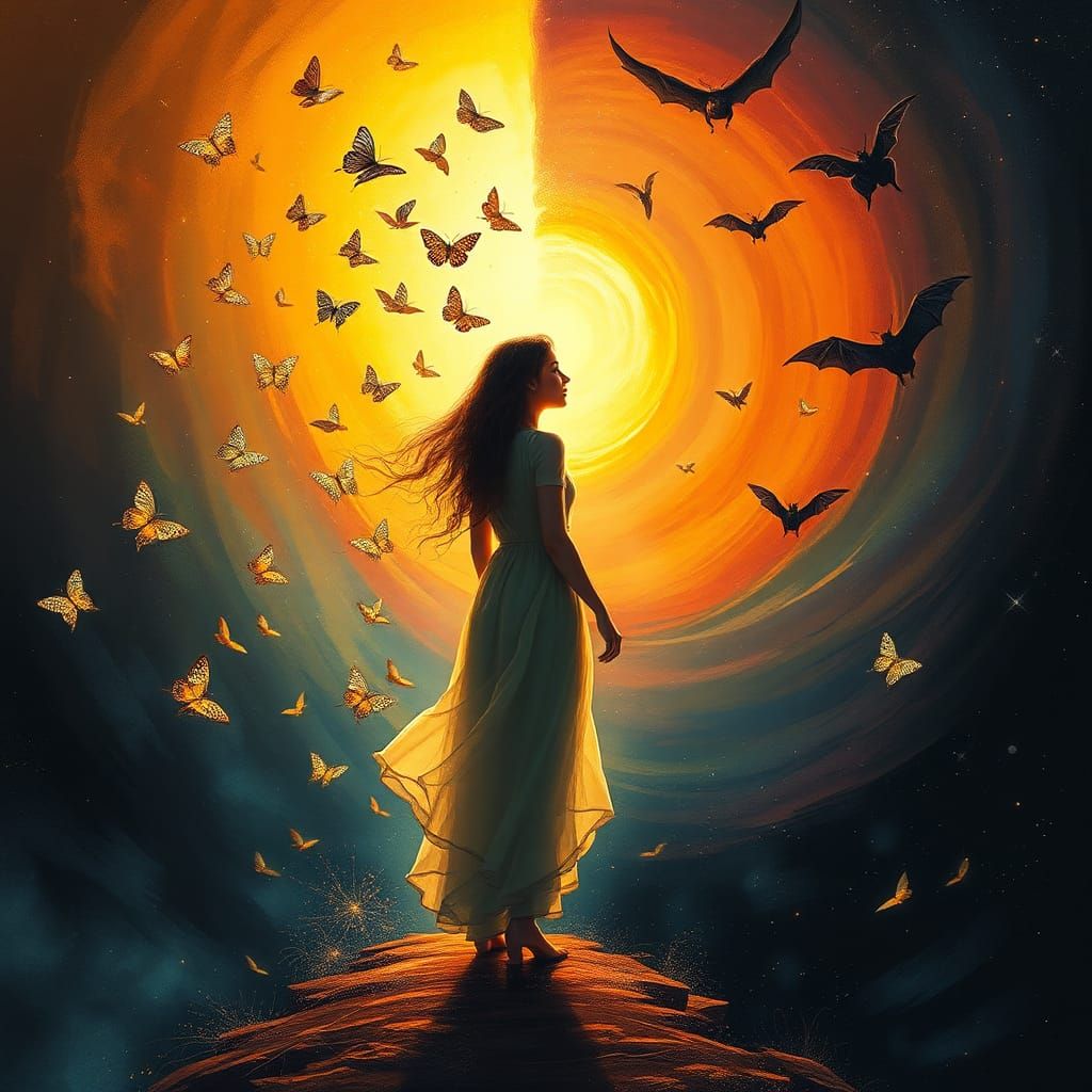 Mystical Realm: Day and Night Convergence