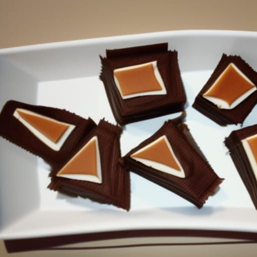 Opera Cakes Dancing with Musical Notes