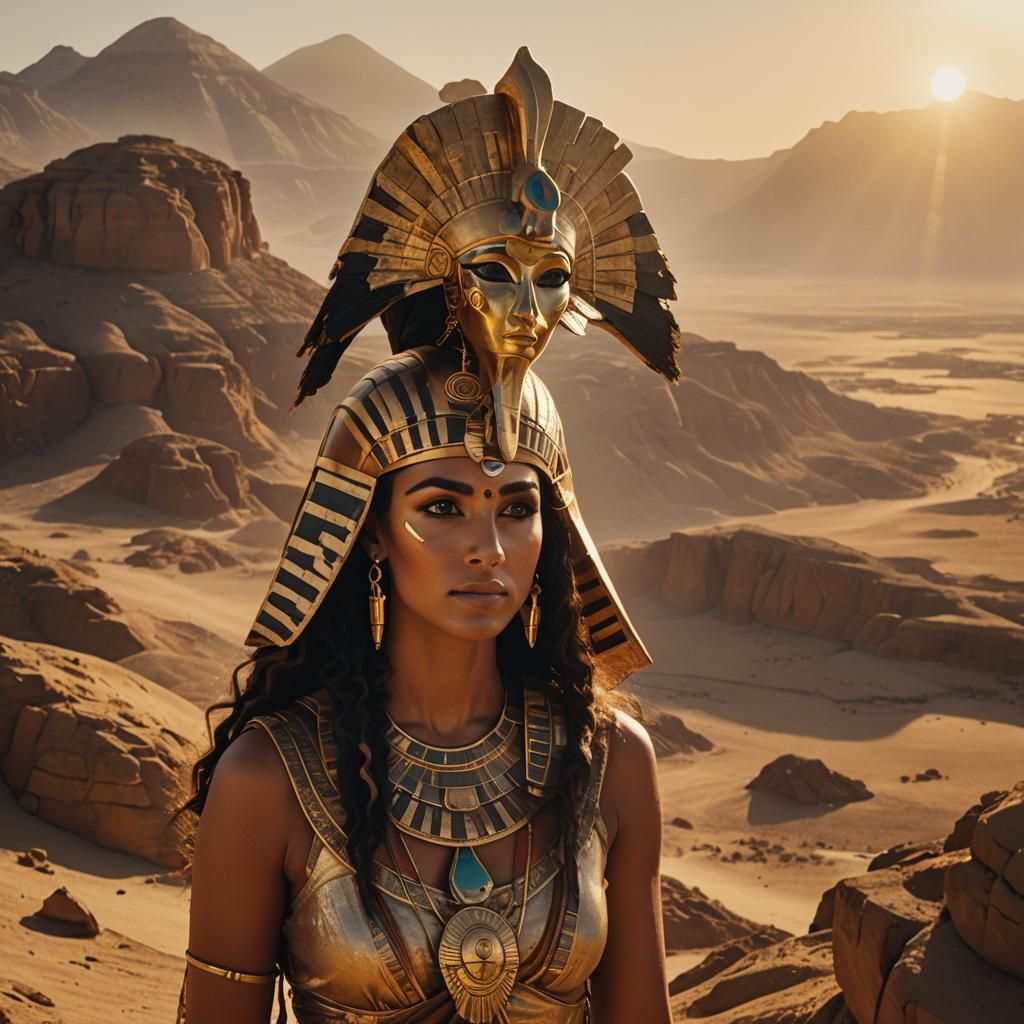 Goddess Hathor as the Eye of Ra in Film