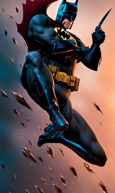 Batman Vengeance: Hyperrealistic 3D Rendering