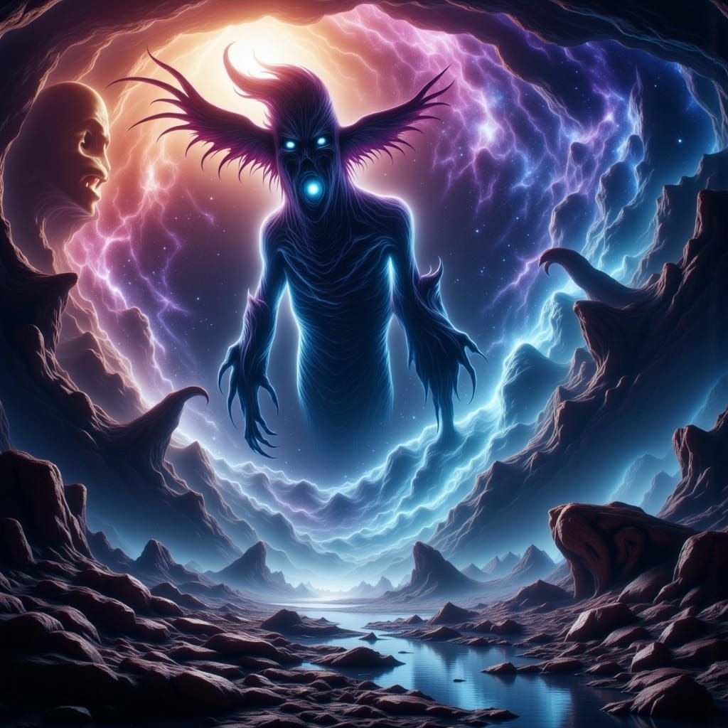 <lora:-Ghost Entity-:1.0> <lora:Dark n Detailed Flux:1.0> A ...