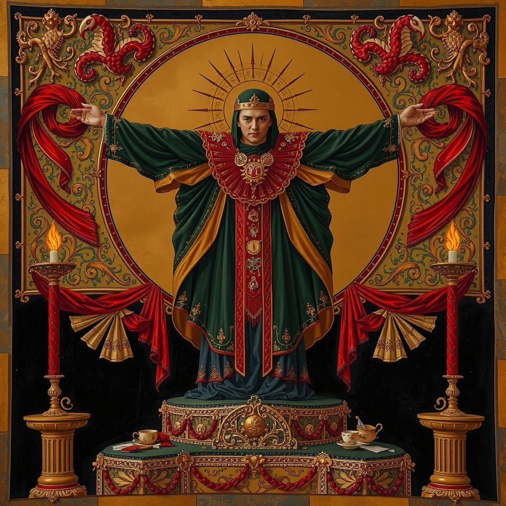 AI Generates Abstract Concepts of Perfection and Artistry