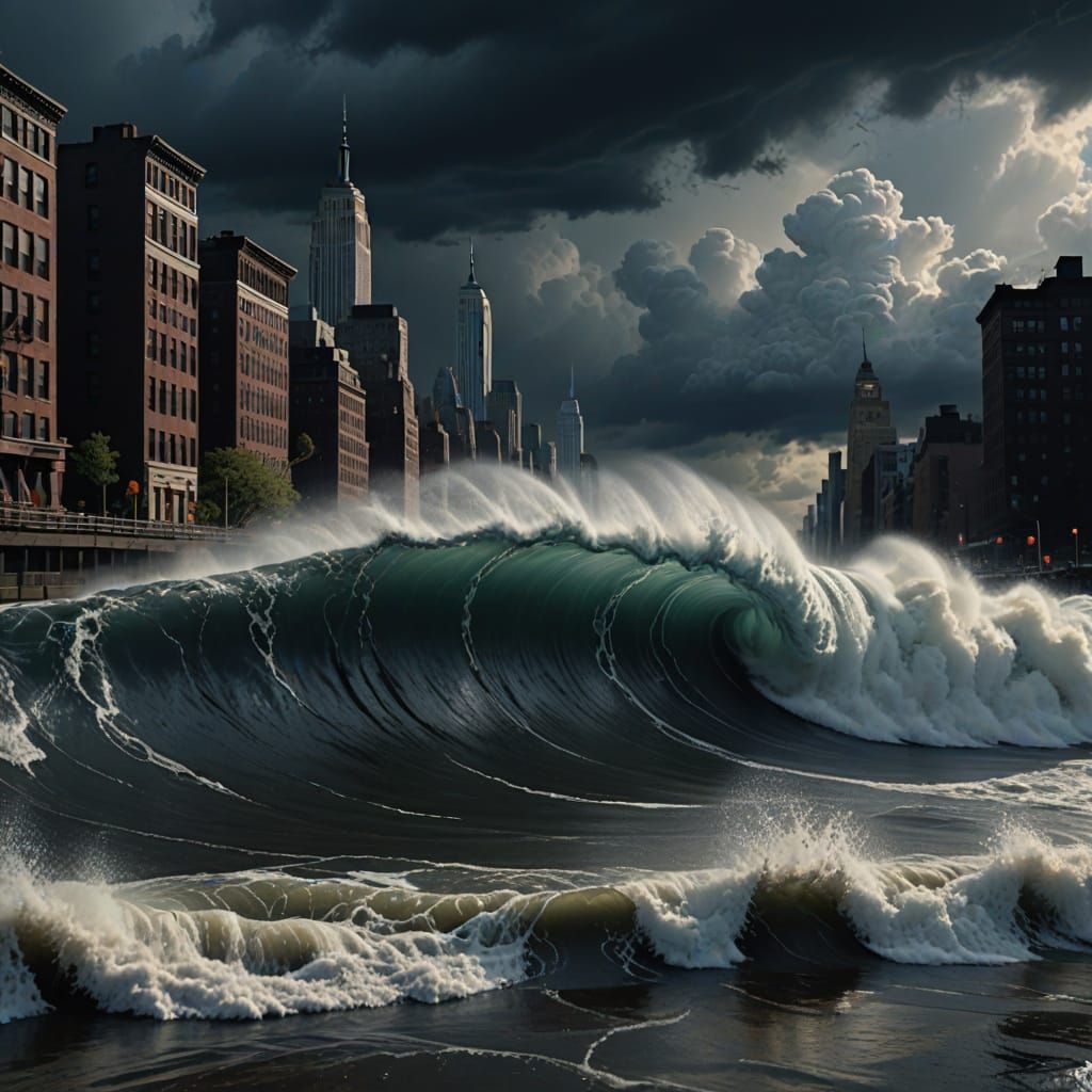 Colossal Tidal Wave About to Hit New York City