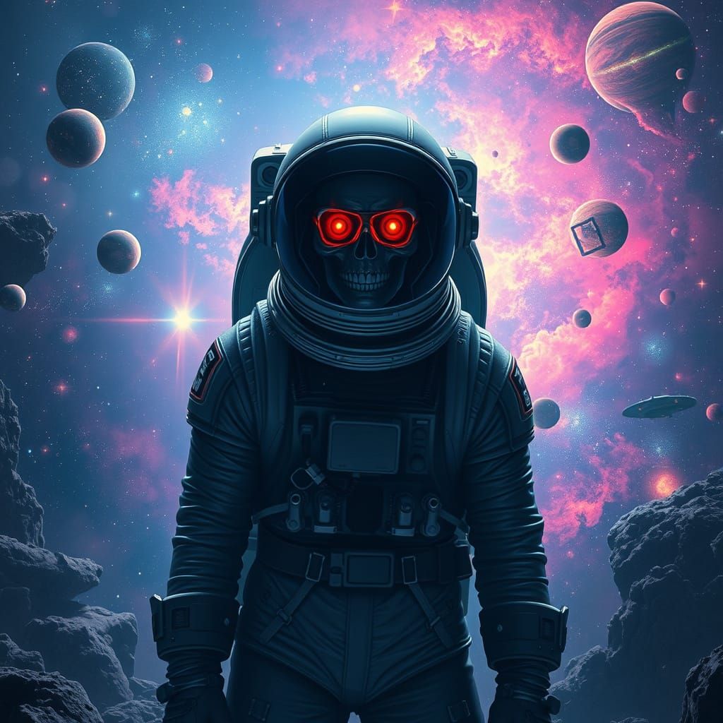 Punk Astronaut Urban Myth in Cosmic Void