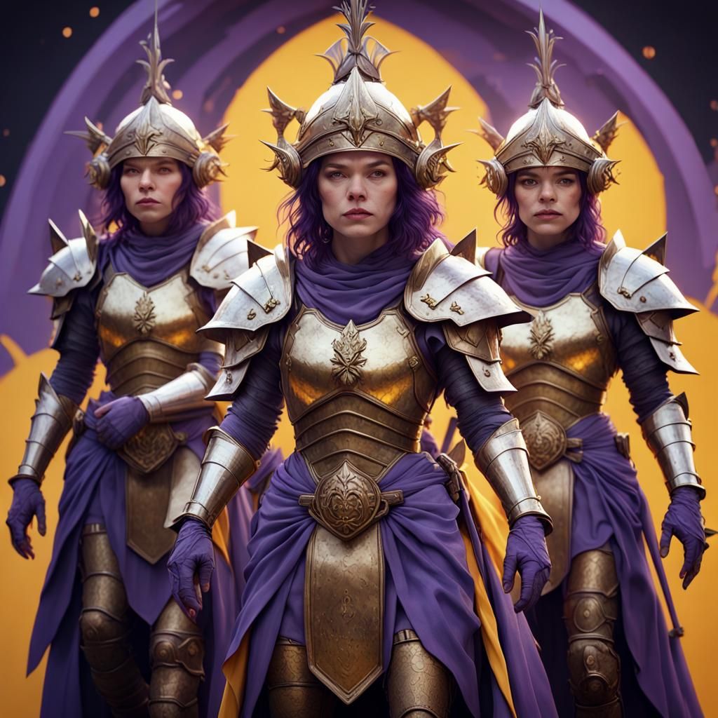 Armored Bjork Clones Ready for Battle