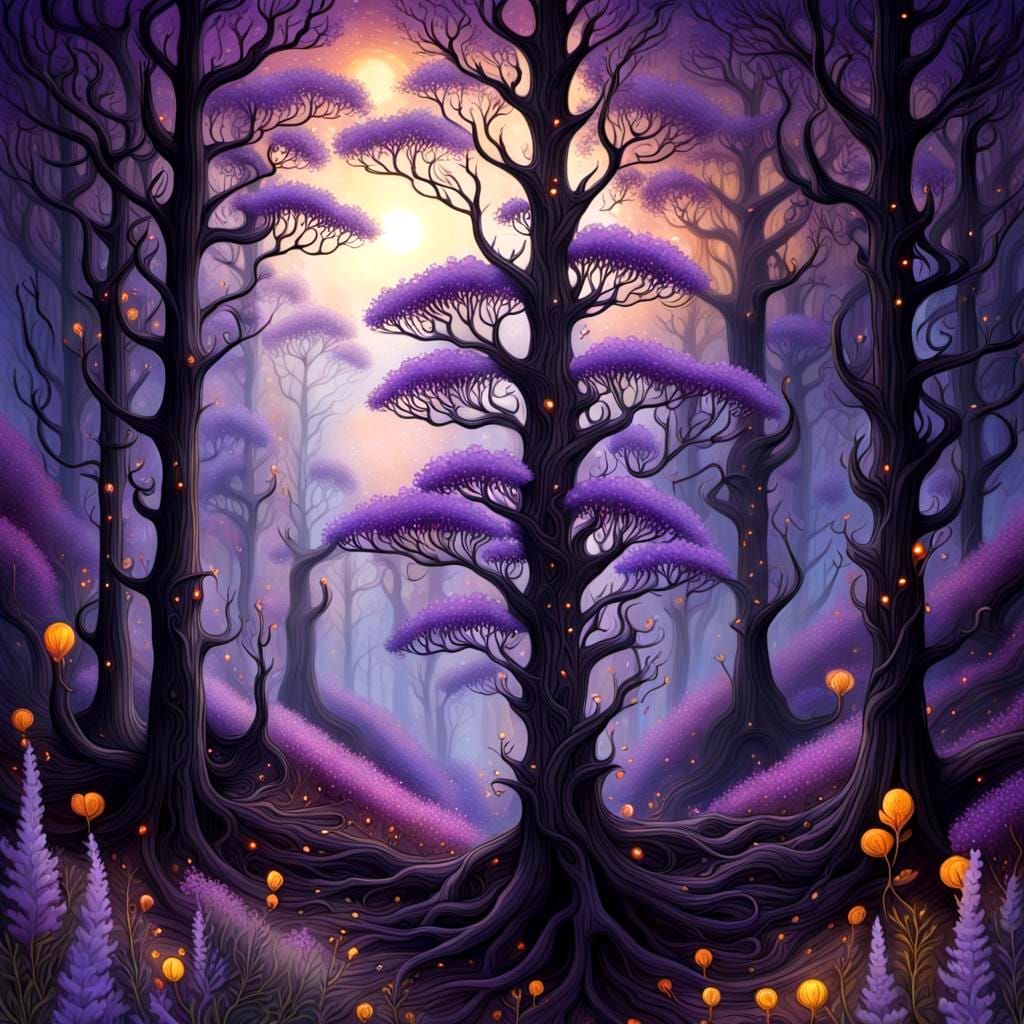 Lavender Forest