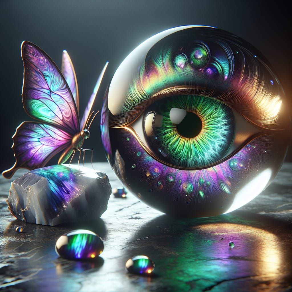Crystal Eye Ball