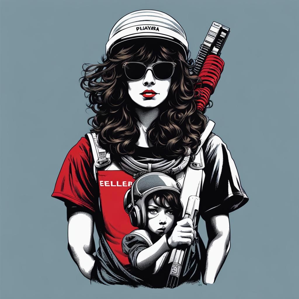 Playfeller T-Shirt Design in College Font