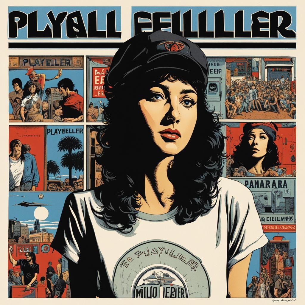 Playfeller T-Shirt Design in Egyptian Font