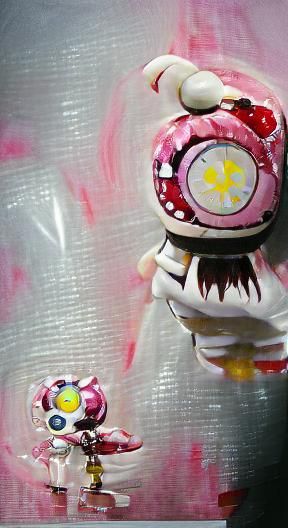 Magical Girl Transformation in Neo-Noir Murakami Style