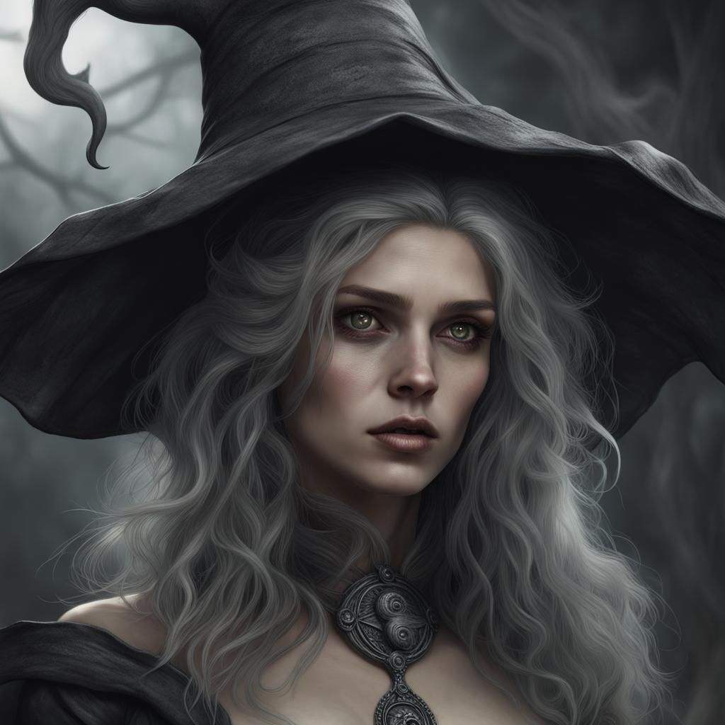 Beautiful witch